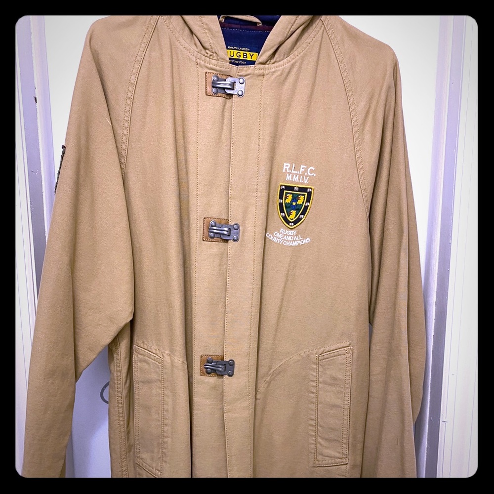 Rugby by RL Pea Coat with Hood